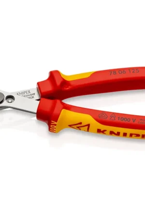 Commander Maintenant KNIPEX Pince coupante latérale électronique Electronic Super-Knips® longueur 125 mm forme 0 ( 4000811090 )