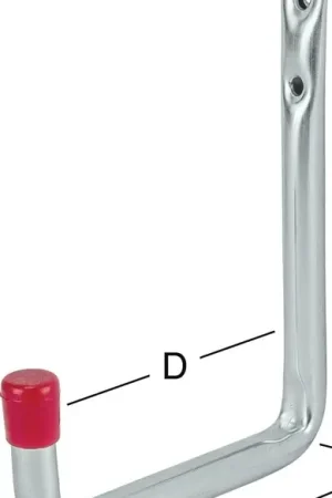VORMANN Crochet mural en U sans gommage Saillie 150 mm ( 3000273042 ) Satisfait Ou Remboursé