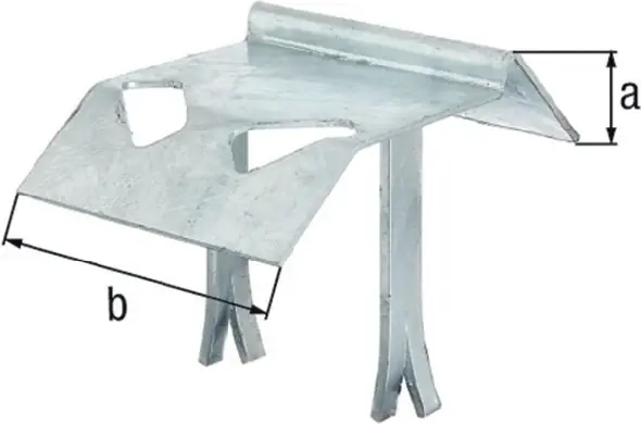 Usine Directe GAH Poteau d'appui type 321 Acier galvanisé à chaud ( 3000258514 )