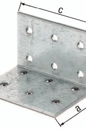 Usine Directe GAH Equerre de panneau perforé ETA-8/165 60 x 60x60mm ( 3000200337 )