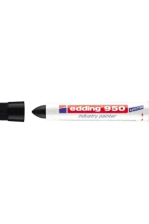 EDDING Marqueur craie industriel 950 noir ( 9000487931 ) Authentique