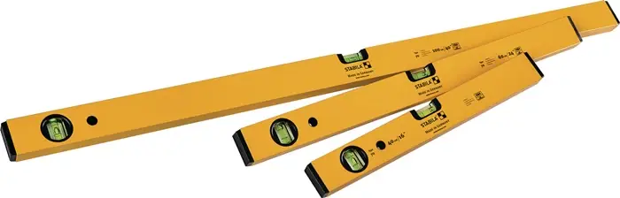 Dernière Chance STABILA Kit de niveau à bulle CLASSIC SET 70 3 pièces ( 8001324813 )