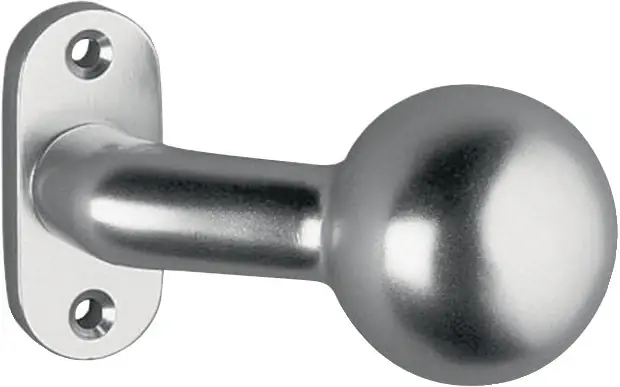 Authentique EDI Bouton de porte profilé 1332/0000 Matériau aluminium F1 ( 3000200009 )