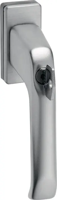 Authentique EDI Poignée de fenêtre 1003/2035 Aluminium F2 / couleur maillechort ( 3000261190 )