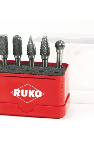 RUKO Jeu de fraises sur tige D. de la tige 6 mm 5 pièces ( 8000421357 ) Acheter Direct