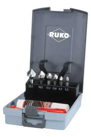 Jeu de fraises RUKO 8 pièces taille 6,3 - 20,5 mm (8000422516) Vente Flash