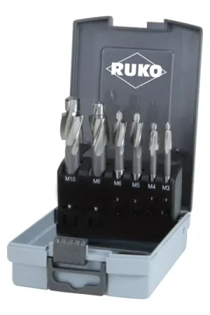 RUKO Jeu de fraises à lamer DIN 373 M3-M10 fin pour perçage traversant ( 4000601842 ) Meilleure Vente
