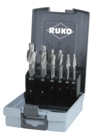 RUKO Jeu de fraises à lamer DIN 373 M3-M10 moyen pour perçage traversant ( 4000601844 ) Dernier Modèle