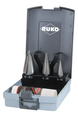 Prix Cassé RUKO Jeu de forets à peler la tôle 3-14 / 5-20 / 16-30,5 mm ( 4000601699 )