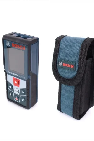 Soldes Bosch GLM 50 C Télémètre laser + 2x Piles + Housse de protection ( 0601072C00 )