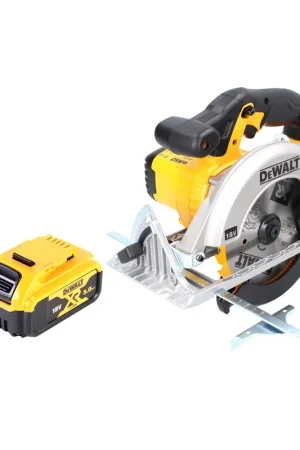 DeWalt DCS 391 N Scie circulaire sans fil 18V 165 mm + 1x Batterie 5,0Ah + Lame de scie - sans chargeur Nouvelle Collection