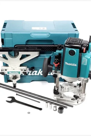 Makita RP 2300 FCXJ Défonceuse 2300 W + Makpac Haute Qualité
