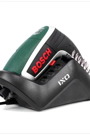 Mini visseuse sans fil Bosch HomeSeries IXO 3,6 V 4ème génération avec jeu d'embouts 10 pièces et chargeur (060398100K) Commander Vite
