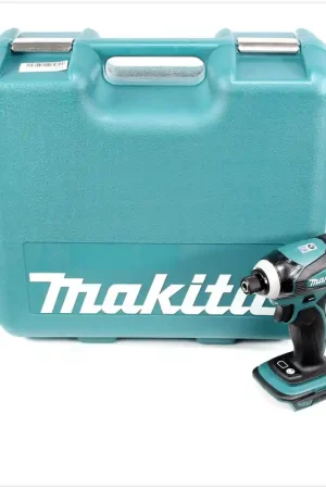 Makita DTD 146 Clé à chocs sans fil Li-Ion 18 V avec coffret et jeu d'outils de 101 pièces Retour Gratuit