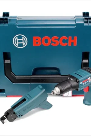 Achat Immédiat Bosch GSR 10,8 V-EC TE Professional Visseuse Plaquiste sans fil + Coffret de transport L-Boxx + Chargeur visseuse plaquiste MA 55 BOSCH - sans Batterie, sans Chargeur