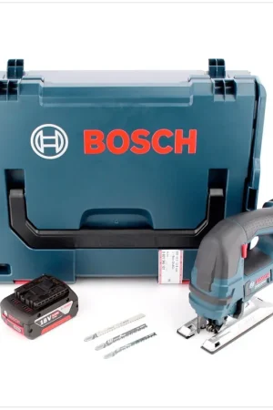 Achetez Aujourd'hui Bosch GST 18 V-LI B Scie sauteuse sans fil 18V + 1x batterie 5,0Ah + L-Boxx - sans chargeur
