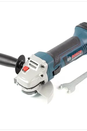 Meuleuse d'angle sans fil Bosch GWS 18 V-Li Professional 115 mm avec 1 batterie GBA 5,0 Ah - sans chargeur - sans coffret Expédié Aujourd'hui