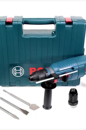 Acheter Direct Marteau perforateur Bosch GBH 2600 Professional 720 watts SDS-Plus dans une mallette de transport avec mandrin de perçage et jeu de burins remplaçables