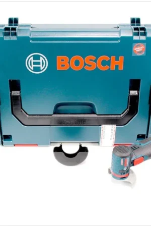 Bosch GWS 10,8-76 V-EC Professional Meuleuse angulaire sans fil + Coffret L-BOXX + Jeu de disques de coupe supplémentaires Jusqu'à Épuisement Des Stocks