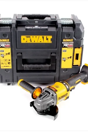 Dernière Chance DeWalt DCG 414 NT 54 V XR Flexvolt Brushless Meuleuse sans fil 125 mm avec boîtier - sans Batteries, ni Chargeur