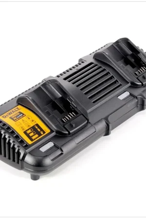 Dernier Modèle DeWalt DCB 132 chargeur double 10,8 - 54 V 4,0 A pour batteries XR Li-Ion