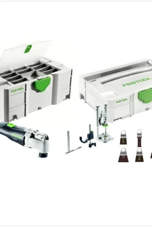 Commande En Gros Festool OS 400 EQ Set VECTURO Outil oscillant 400W + Coffret +18x Lames de scie (563001/202865)