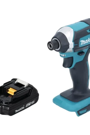 Soldes Makita DTD 152 18V Li-ion Visseuse à chocs sans fil + 1x Batterie BL 1820 2 Ah