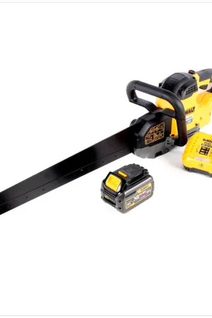Bon Plan DeWalt DCS 397 Scie spéciale alligator FlexVolt 54 V / 18 V 430 mm + 1x Batterie DeWalt DCB 546 54 V 6 Ah + Chargeur Dewalt DCB 118