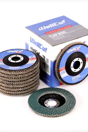 WellCut WE 80115 Disque abrasifs 115mm Grain 80, 10 pcs. Réduction
