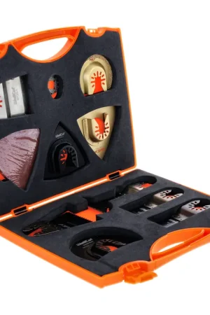 WellCut MT-20 Multi Tool 20 pièces Universal pour Outils Multifonctions avec coffret Expédié Aujourd'hui