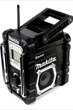 Livraison Express Makita DMR 108 Z B 7,2 - 18 V Radio de chantier sans fil (noire) Solo - sans batterie ni chargeur