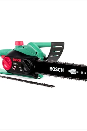 Bosch AKE 35 S Tronçonneuse à chaîne 1800 W SDS-System 35 cm ( 0600834502 ) + 2 chaînes Offre Du Jour