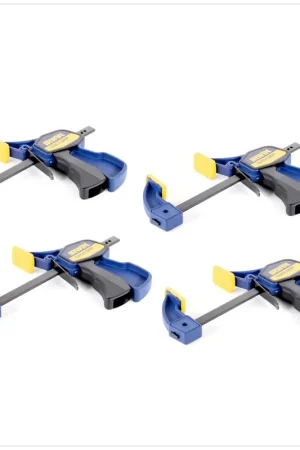 Irwin Quick-Grip Lot de 4 Serre-joint 150mm ( 4x 10507515 ) Commander Vite