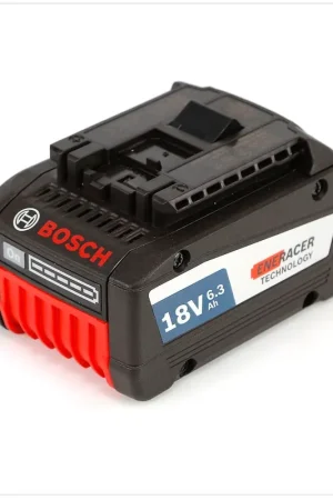 Bosch GBA 18V 6,3 Ah / 6300 mAh EneRacer Professional Li-Ion Batterie ( 1600A00R1A ) Marque