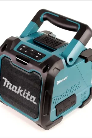 Vente Flash Makita DMR 200 Enceinte de chantier Bluetooth 10.8 - 18 V vert