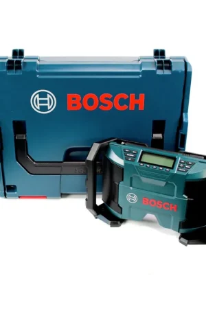 Bosch GPB 12V-10 Professional Radio de chantier sans-fil Solo + Coffret L-BOXX ( 0615990GM8 ) - sans Batterie ni Chargeur Promotion Saisonnière