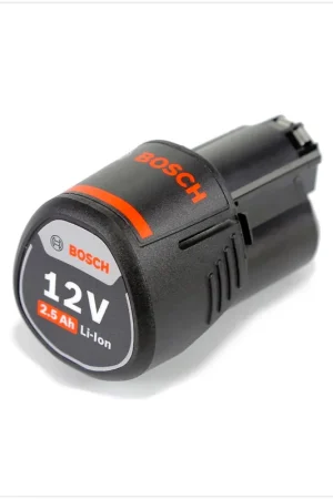 Offre Spéciale Bosch GBA 12 V 2,5 Ah / 2500 mAh Li-Ion Batterie Professional ( 1600A004ZL / 2607337223 )