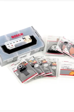 Meilleur Prix Bosch OMT Accessoire Bois STARLOCK 13 pièces pour Outils Multifonctions (06159975D9)