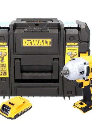 DeWalt DCF 899 18 V Boulonneuse à chocs sans fil Brushless 950 Nm 1/2" avec boîtier TSTAK + 1 x DCB 183 2,0 Ah Batterie - sans Chargeur Dernier Modèle