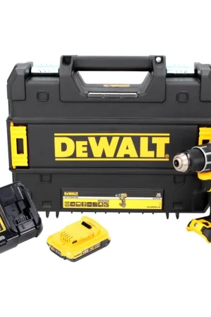 Offre Limitée DeWalt DCD 791 D1 Perceuse-visseuse sans fil 18 V 70 Nm Brushless + 1x batterie 2,0 Ah + chargeur + TSTAK