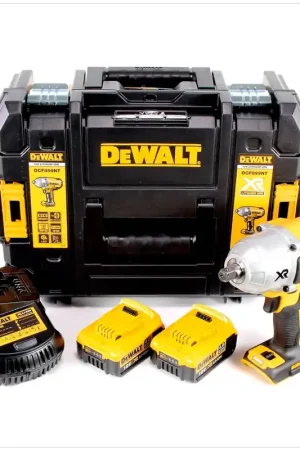 DeWalt DCF 899 M2 18 V Boulonneuse à chocs sans fil Brushless avec boîtier TSTAK + 2 x DCB 182 4,0 Ah Batteries + Chargeur Prix Choc