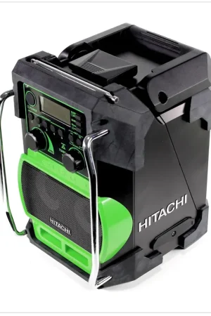 Hitachi UR 18 DSL / Batteries de 9,6 à 18 V Radio de chantier 10 Watt Alimentation secteur/batterie Offre Exclusive