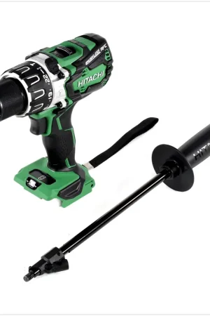 Hitachi DV 18 DBXL 18V Perceuse-visseuse à percussion sans fil sans balais - sans accessoires, sans batterie, sans chargeur Offre Du Jour