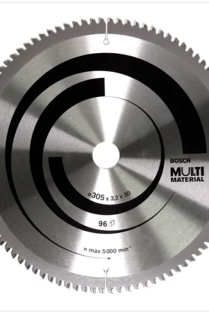 Usine Directe Bosch Lame de scie circulaire Multi Material MM MU B 305x30-96 305 mm 96 Dents ( 2608640453 )