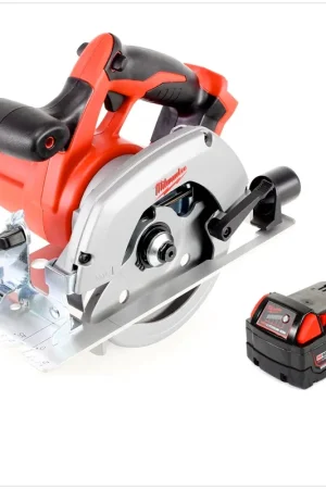 Bon Plan Milwaukee HD18CS-401 18 V 165 mm Scie circulaire sans fil + 1x Batterie M18 B4 4,0 Ah