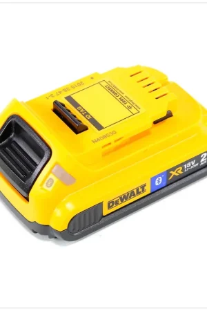 Nouveauté DeWalt DCB183B Batterie 18V 2,0Ah/2000mAh XR Li-Ion avec Technologie Bluetooth