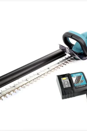 Nouvelle Collection Makita DUH 523 RM1 18V Li-Ion Taille-haie sans fil + 1x BL1840 4,0 Ah Batterie + DC 18 RC Chargeur