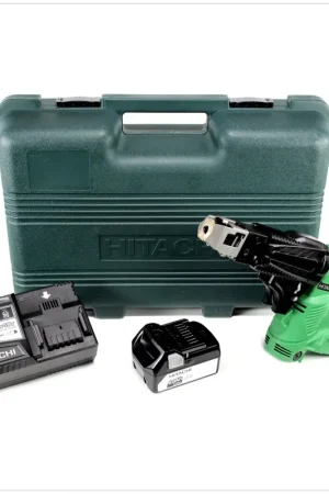 Vente Flash Hitachi WF 18 DSL Visseuse automatique + 1x Hitachi BSL 1840 18 V 4.0 Ah batterie + Chargeur sans fil Hitachi UC 18YSL3 14,4 - 18 V + Coffret