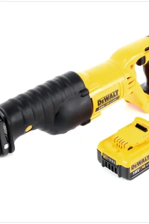 Prix Cassé Dewalt DCS 380 18 V Scie sabre sans fil + 1x Batterie DCB 182 4,0 Ah Li-Ion - sans Chargeur