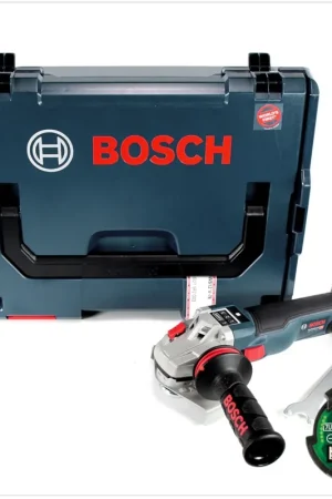 Bosch GWS 18 V-125 SC Professional 125 mm Meuleuse angulaire sans fil avec boîtier L-Boxx + Module de connectivité Bluetooth GCY 30-4 ( 06019G3400 ) Usine Directe